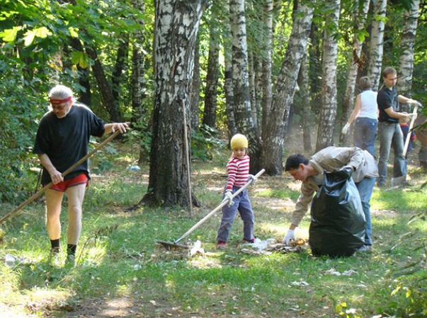 Городской субботник 13.07 2014 года